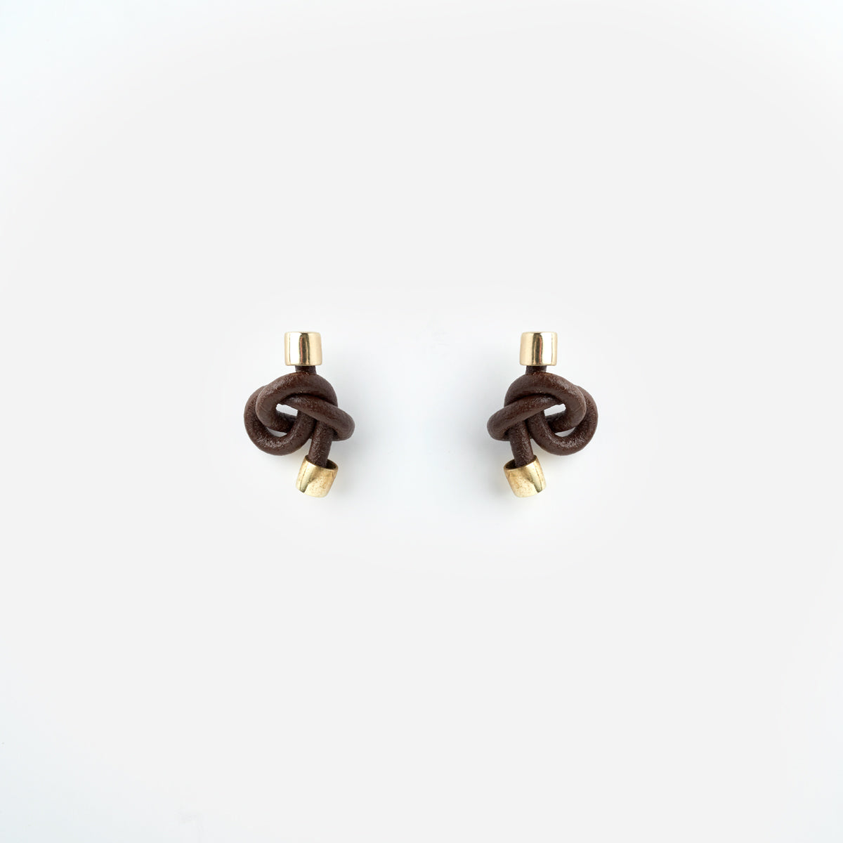 PICHULIK | Leather Knot Earrings