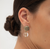 PICHULIK | Sophia earrings Rock Crystal and Rope